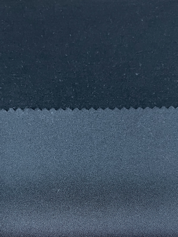 BONDED FABRIC AH-20776 80.5%T+12%R+7.5%SP The fabric is delicate, delicate, elegant, warm, plump in appearance, windproof and breathable