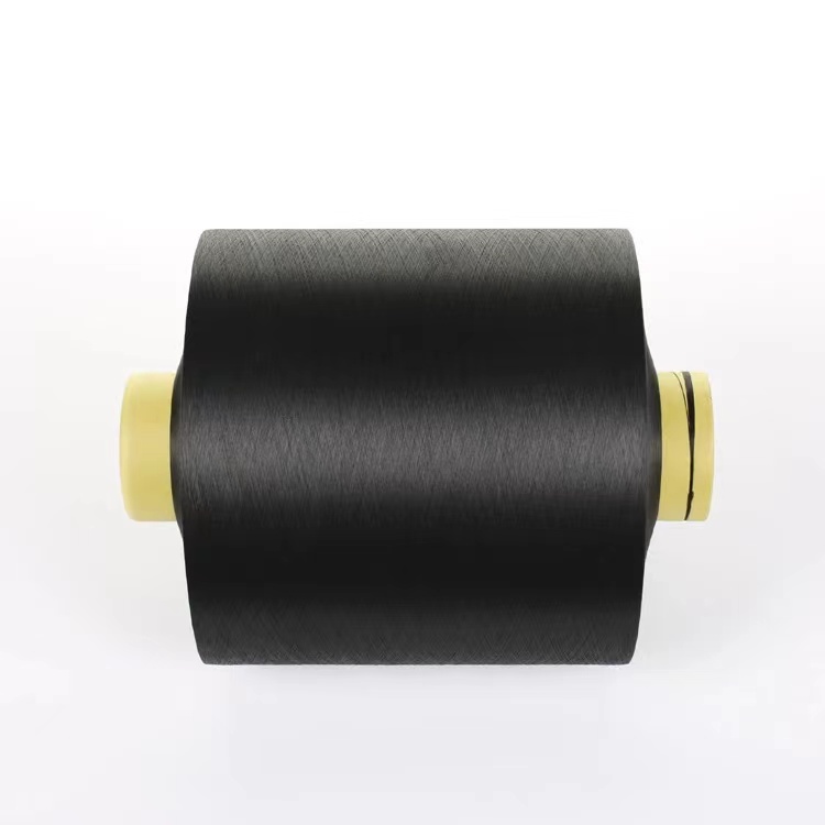 DTY 75D/72F SIM Black Polyester Filament Yarn